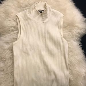 Club Monaco high neck sleeveless knit